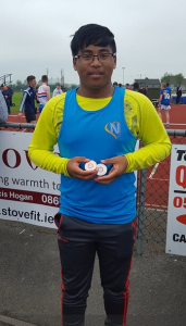 Joshua Delaney- 2nd Minor Shot Putt and 2nd Junior Discus.