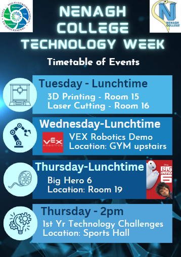 Technlogy Week Invation Technology Week 2024 – Nenagh College