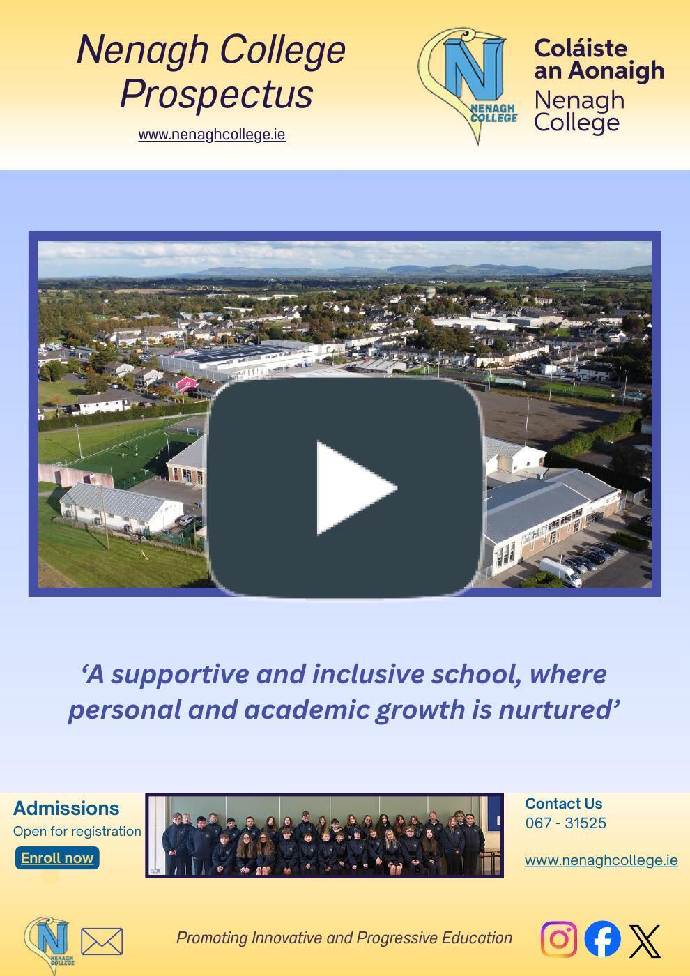 Nenagh College Prospectus
